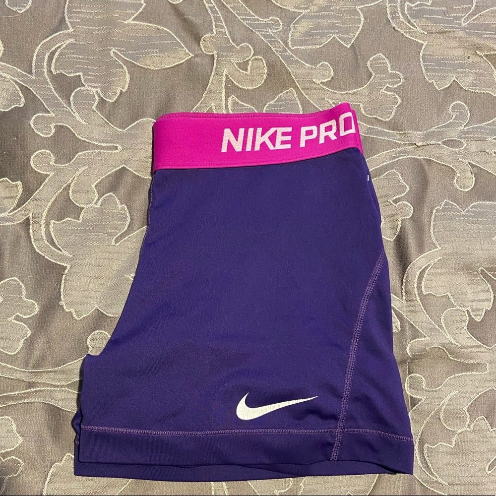 Medium Purple Nike Pros Dri-Fit